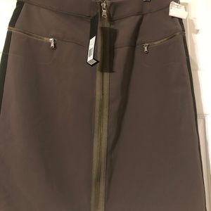 Khaki skirt